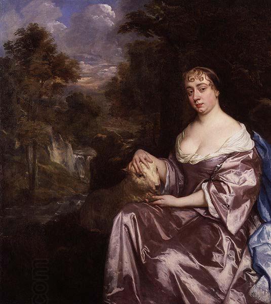 Sir Peter Lely Portrait of an unknown woman, formerly known as Elizabeth Hamilton, Countess de Gramont China oil painting art